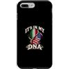 Usa Italy Flag Custodia per iPhone 7 Plus/8 Plus È nel mio DNA Italia Usa
