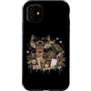 Funny Hunting Back To School Deer Huntin Custodia per iPhone 11 Hunting Back To School - Zaino mimetico per studenti e cacciatori di cervi