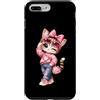 Motivi di gatti per amanti dei gatti, pr Custodia per iPhone 7 Plus/8 Plus Regalo di design artistico con motivo gatto, simpatico
