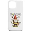 GNOMELICIOUS funny Gnome and Food meme Custodia per iPhone 13 Pro Max Ape e gnomo divertenti per persone basse