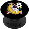 Outer Space Birthday Astronaut Themed Pa Astronauta 8 ° compleanno Space Loving PopSockets PopGrip Adesivo