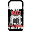 Trucker Merch & Truck Driver Gifts Custodia per iPhone 17 Pro Il mio Peter è così grande che ci vogliono 18 ruote per reggerlo