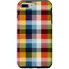 Colorful Plaid Patterns - Gifts Co. Custodia per iPhone 7 Plus/8 Plus Motivo scozzese colorato vintage retrò