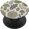Preposh Autunno Zucca Estetica Verde Oliva Foglia Autunno Flore PopSockets PopGrip Adesivo