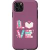 Love To Read Studio Custodia per iPhone 11 Pro Max Love Books - Simpatico lettore di libri per amanti della lettura, design pastello