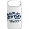 Everyone Relax Im A Raccoon Custodia per iPhone Air Tutti si rilassano Sono sviluppato professionalmente