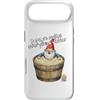 GNOMELICIOUS funny Gnome and Food meme Custodia per iPhone Air Bagno divertente con popcorn e gnomi