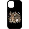 Funny Hunting Back To School Deer Huntin Custodia per iPhone 12/12 Pro Hunting Back To School - Zaino mimetico per studenti e cacciatori di cervi