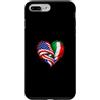 Usa Italy Flag Custodia per iPhone 7 Plus/8 Plus Usa Italia