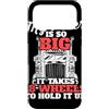 Trucker Merch & Truck Driver Gifts Custodia per iPhone 17 Pro Max Il mio Peter è così grande che ci vogliono 18 ruote per reggerlo