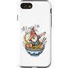 GNOMELICIOUS funny Gnome and Food meme Custodia per iPhone SE (2020) / 7/8 Divertente ramen giapponese con gnomo