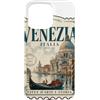 Lakelandwholesale1 Shirt Company Custodia per iPhone 15 Pro Max Venezia Italia Gondola francobollo Vintage Graphic Art