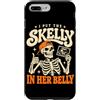 Matching Pregnancy Announcement Hallowee Custodia per iPhone 7 Plus/8 Plus Ho messo la Skelly Nella Sua Pancia Corrispondenza Preggo Art Per Lui