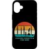 Funny Gifts For Fountain-Pen Collector Custodia per iPhone 16 Plus Inseguendo tramonti e pennini fini Collezionisti di penne stilografiche