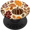 Preposh Autunno Zucca Estetica Autunno Foglia Floreale Vibe Cute Girly PopSockets PopGrip Adesivo