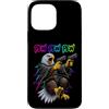 Pew Pew Funny Screeching Eagle Cosmic Ra Custodia per iPhone 13 Pro Max Pew Bald Eagle Patriottica Raptor Space Laser Blast