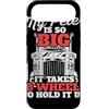Trucker Merch & Truck Driver Gifts Custodia per iPhone Air Il mio Peter è così grande che ci vogliono 18 ruote per reggerlo