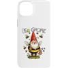 GNOMELICIOUS funny Gnome and Food meme Custodia per iPhone 14 Plus Ape e gnomo divertenti per persone basse