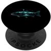 Funny Fishing Fisherman Angler Apparel & Pesca Bassa Montagna Pesca All'aperto PopSockets PopGrip Adesivo