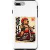 Capybara Japan Streetwear Manga Samurai Custodia per iPhone 7 Plus/8 Plus Biker Bruh Anime Kawaii Otaku Japanese Moto Capybara