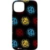 Marvel Custodia per iPhone 15 Plus Marvel Avengers: Doomsday X-Men Fantastic Four Symbols