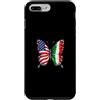Usa Italy Flag Custodia per iPhone 7 Plus/8 Plus Usa Italia