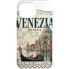 Lakelandwholesale1 Shirt Company Custodia per iPhone 16 Pro Max Venezia Italia Gondola francobollo Vintage Graphic Art