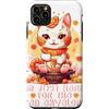 Happy Lunar New Year 2024 Gifts Maneki N Custodia per iPhone 11 Pro Max Gatto fortunato del nuovo anno cinese sono qui per la busta