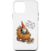 GNOMELICIOUS funny Gnome and Food meme Custodia per iPhone 12 mini Gnomo delle favole con carrozza di zucca