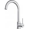 Franke Pola J Cromato 115.0735.610 Miscelatore da Incasso Cucina Monocomando canna alta girevole finitura Cromato