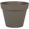 EDA Toscana Planter-Taupe, Multicolore, Ø 30 x H.26 cm - 10L