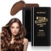 MLSMILE Pettine per colorare i capelli, sicuro, comodo, impermeabile e a prova di sudore, color caffè, portatile, correttore del colore stick 2 in 1 con pettine per coprire i capelli grigi e bianchi