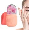 Generic Ice Face Roller - Delicato silicone portatile riutilizzabile | Strumenti per il sollevamento della pelle per tutti i tipi di pelle, look doposole, casa, viaggi, saloni di lavoro