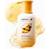 Deliiston Shampoo allo zenzero per capelli sottili, shampoo per la cura del cuoio capelluto senza solfati, con estratto naturale di zenzero, shampoo volumizzante per donne e uomini, cura quotidiana