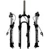 LHHL 26/27,5/29 Forcella ammortizzata MTB Corsa 110mm Sgancio rapido 9x100mm | Dritta 1-1/8 Manuale Blocco Alluminio Forcelle anteriore per mountain bike XC trail Freno a disco