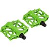 Chrees Pedali per Bicicletta, Lega di Alluminio, Antiscivolo, 12 X 9,5 Cm | Pedali con Piattaforma, Mountain Bike, Uso su Strada, Lega Leggera, Piattaforma Larga, Resistente Alla Ruggine, Corsa Lunga