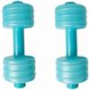 Girlove Manubri ad Acqua Regolabili Set di 2 Pezzi fino a 1 KG | Riempibili d'Acqua, Per Casa e Palestra, Leggeri per Viaggi, Per Uomini e Donne, 25 cm Lunghezza