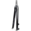 Generico Parti for bici da strada con forcella freno a disco rigida in carbonio 700C | Forcella anteriore a sgancio rapido da 9 x 100 mm con tubo sterzo dritto e conico