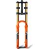 DHNCBGFZ 27.5/29in Forcella Ammortizzata Ad Aria Per Mountain TA 15*110mm Con Conica | Corsa 180mm Forcella Anteriore A Doppia Corona XC/AM/DH Freno A Disco Controllo Della Spalla Smorzamento