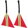 Operitacx 2 Pezzi Bandiera Riflettente, Sicurezza Durante Il Trasporto | Nastro Oxford e Fettuccia, Elementi Riflettenti, Design Distintivo, per Kayak da Pagaia e Canotti
