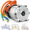YISHENX Kit Motore Brushless per Triciclo Elettrico Da 1500 W a 4000 W | Motore Elettrico Brushless Da 72 V/60 V, Albero a 18 Ingranaggi a 4 Fori, Per Go-Kart, Trike, Atv, Quad, Buggy Elettrici