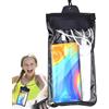 Generico Borsa impermeabile per telefono, borse impermeabili per il nuoto per | Portatile per viaggi, spiaggia, navi da crociera, kayak, rafting, canottag Nero