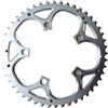 YATINGZHANG Corone per Bicicletta Corona for Bicicletta Doppia Ruota dentata 110 BCD Ruota for da Strada for Bici Pieghevole Argentata