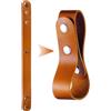 Generic Per Frusta Cintura In Pelle PU Marrone Morbido Con Fibbia In Metallo | Portafrusta Rustico Bullwhip Per Adulti Professionisti Principianti Amatoriali Donne Uomini