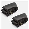 Generico n. 2 Camere d'aria Ciclomotore/Moto 2.00 2.25 2.50- 17 Valvola TR4 Per Pneumatici Ruote 17" compatibili con Piaggio Ciao Si Bravo Ciclomotore 50