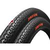 ECOVELO 2 Copertoni 26 x 1 3/8 (37-590) Neri per City Bike, Stradale, Bicicletta, Adulto, Vintage, Olanda | Pneumatici Stradali Neri in Gomma Bici