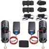 GAYCLG Scooter subacqueo Attrezzatura sommergibile Snorkeling Pesce Volante Scooter Marino Booster Elettrico subacqueo Elica-Leggera