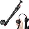 XJJAUGKLY Pompa ammortizzante per bicicletta, 300 psi, pompa ad aria ad alta pressione per forcella e ammortizzatore, mini pompa portatile con manometro e valvola di sfiato per mountain bike, forcella da corsa