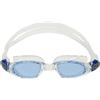 Aqua Sphere Mako - Occhialini da nuoto per adulti, colore: Trasparente/Blu