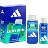 adidas Cofanetto regalo adidas Vibes con Energy Drive Docciaschiuma (250ml) e All Over Deo Body Spray (150ml)